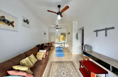 Apartamento com 2 quartos sendo 1 suíte à venda, 75 m² por r$ 510.000 - jardim astúrias - guarujá/sp.