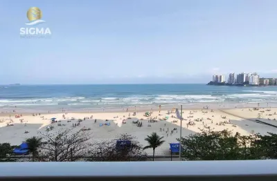Apartamento com 4 dormitórios sendo 1 suíte  240 m² - venda por r$ 2.000.000 ou aluguel por r$ 10.000/mês - pitangueiras - guarujá/sp