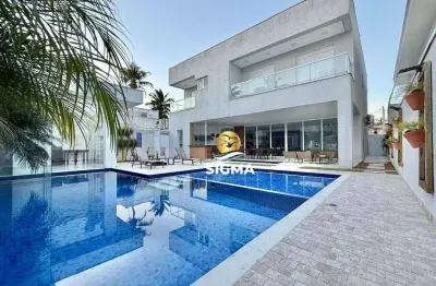 Casa com 5 dormitórios à venda, 420 m² por r$ 4.800.000 - jardim acapulco - guarujá/sp.