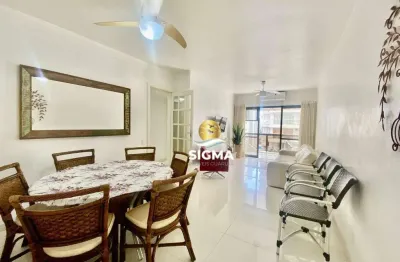 Apartamento com 3 dormitórios sendo 1 suíte à venda, 100 m²  pitangueiras - guarujá/sp.
