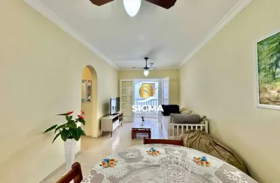 Apartamento com 1 dormitório à venda, 55 m² por r$ 335.000 - jardim astúrias - guarujá/sp.