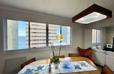 Apartamento com 3 quartos sendo 2 suítes à venda, 106 m² por r$ 900.000 - pitangueiras - guarujá/sp.