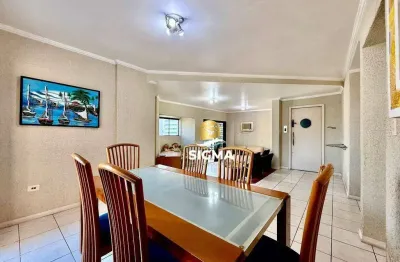 Apartamento com 4 dormitórios sendo 2 suítes à venda, 140 m² por r$ 890.000 - jardim astúrias - guarujá/sp.