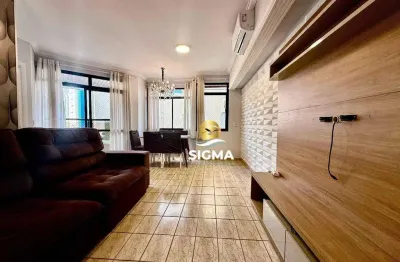 Apartamento com 3 dormitórios à venda, 116 m² por r$ 690.000,00 - jardim astúrias - guarujá/sp