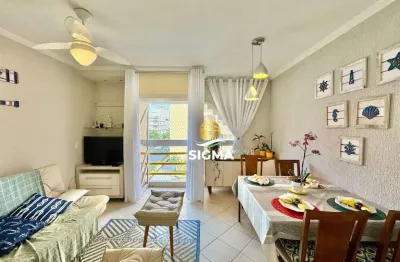 Apartamento com 2 dormitórios à venda, 70 m² por r$ 340.000,00 - enseada - guarujá/sp