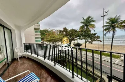 Apartamento com 4 dormitórios sendo 1 suíte  para alugar, 144 m² por r$ 7.500/mês - astúrias - guarujá/sp