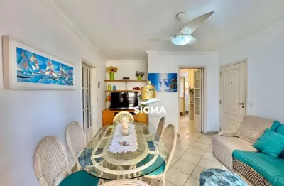 Apartamento com 2 dormitórios sendo 1 suíte  à venda, 70 m² por r$ 320.000 - enseada - guarujá/sp.