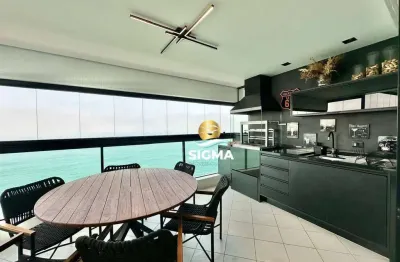 Apartamento com 3 suítes à venda, 184 m² por r$ 1.800.000 - pitangueiras - guarujá/sp.