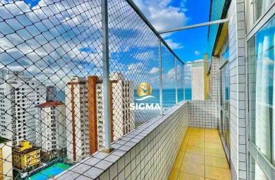 Apartamento com 4 dormitórios sendo 1 suíte  à venda, 130 m² por r$ 600.000 - pitangueiras - guarujá/sp