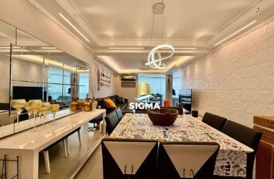 Apartamento com 4 suítes à venda, 167 m² por r$ 890.000 - enseada - guarujá/sp.