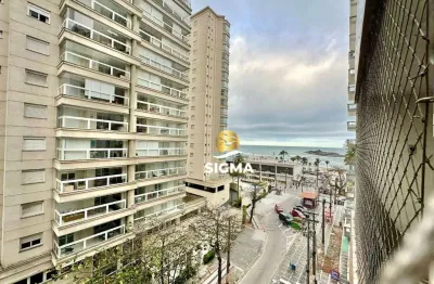 Apartamento com 2 dormitórios à venda, 80 m² por r$ 600.000,00 - pitangueiras - guarujá/sp