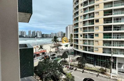 Apartamento com 1 dormitório à venda, 55 m² por r$ 380.000,00 - pitangueiras - guarujá/sp