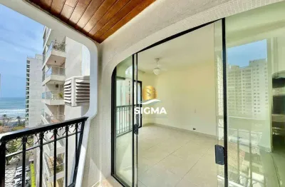 Apartamento com 3 dormitórios à venda, 100 m² por r$ 550.000,00 - pitangueiras - guarujá/sp