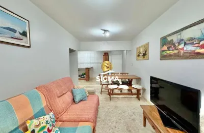 Apartamento com 1 dormitório à venda, 60 m² por r$ 424.000,00 - pitangueiras - guarujá/sp