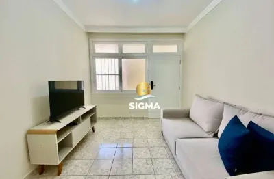 Apartamento com 2 dormitórios à venda, 60 m² por r$ 380.000,00 - pitangueiras - guarujá/sp