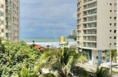 Apartamento com 1 dormitório à venda, 55 m² por r$ 435.000,00 - pitangueiras - guarujá/sp