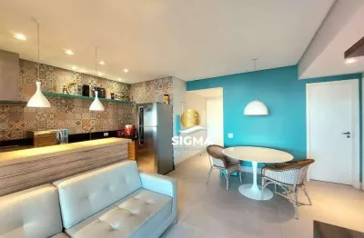 Apartamento à venda com 2 dormitórios (1 suíte), 2 vagas, lazer, guarujá sp.