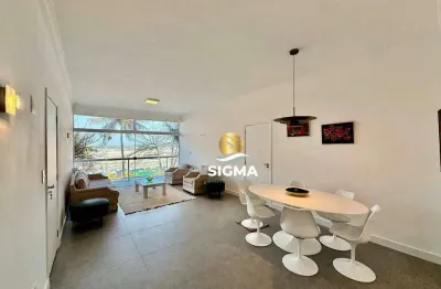 Frente mar - apartamento com 3 dormitórios à venda, 150 m² por r$ 920.000 - pitangueiras - guarujá/sp.