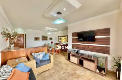 Apartamento com 3 dormitórios sendo 1 suíte  à venda, 137 m² por r$ 1.200.000 - pitangueiras - guarujá/sp