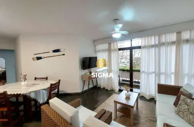 Apartamento com 4 dormitórios (1 suíte), lazer, à venda,  enseada - guarujá sp.