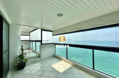 Apartamento com 3 suítes  à venda, 184 m² por r$ 1.380.000 - pitangueiras - guarujá/sp