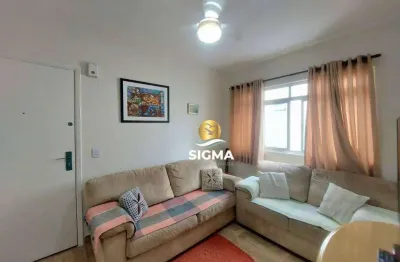 Apartamento com 2 dormitórios à venda, 60 m² por r$ 250.000,00 - enseada - guarujá/sp