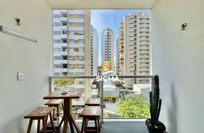Apartamento com 2 dormitórios à venda, 80 m² por r$ 368.000,00 - pitangueiras - guarujá/sp