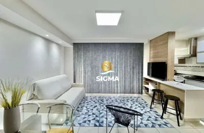 Apartamento com 2 dormitórios à venda, 80 m² por r$ 720.000,00 - enseada - guarujá/sp