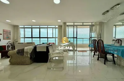 Apartamento com 4 suítes à venda, 162 m² por r$ 1.500.000 - pitangueiras - guarujá/sp.