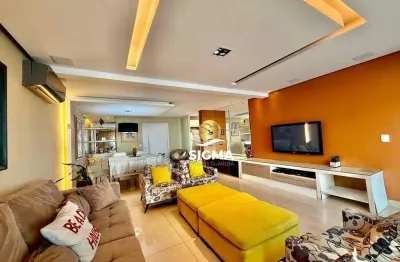Cobertura com 3 suítes à venda, 160 m² por r$ 900.000 - enseada - guarujá/sp.