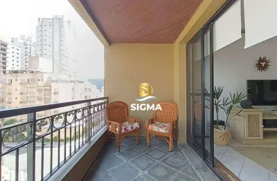 Apartamento com 3 suítes à venda, 136 m² por r$ 540.000 - enseada - guarujá/sp.