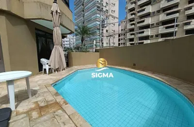Apartamento com 3 suítes à venda, 136 m² por r$ 530.000 - enseada - guarujá/sp.