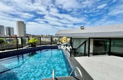 Cobertura com 3 quartos sendo 1 suíte à venda, 256 m² por r$ 1.700.000 - enseada - guarujá/sp.