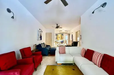 Apartamento com 3 dormitórios sendo 1 suíte à venda, 126 m² por r$ 680.000 - enseada - guarujá/sp.