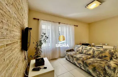 Apartamento com 3 dormitórios à venda, 90 m² por r$ 300.000,00 - enseada - guarujá/sp