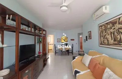Apartamento com 3 dormitórios à venda, 90 m² por r$ 420.000,00 - enseada - guarujá/sp