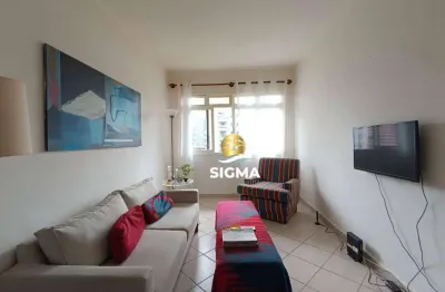 Apartamento com 1 suíte à venda, 50 m² por r$ 250.000 - enseada - guarujá/sp