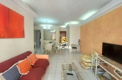 Apartamento com 3 dormitórios (1 suíte), lazer à venda - enseada - guarujá/sp