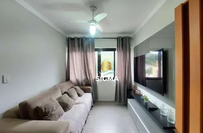Apartamento com 2 dormitórios (1 suíte), lazer, 1 vaga, à venda - enseada - guarujá/sp.