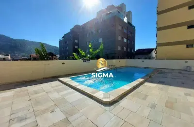 Apartamento com 1 dormitório (1 suíte), lazer, à venda, 66 m² por r$ 265.000 - enseada - guarujá/sp