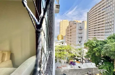 Apartamento com 1 dormitório à venda, 60 m² por r$ 370.000,00 - pitangueiras - guarujá/sp