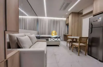 Kitnet Reformada e decorada  à venda, 35 m² por R$ 340.000 - Pitangueiras - Guarujá/SP