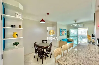 Apartamento com 3 quartos sendo 1 suíte à venda, 90 m² por R$ 850.000 - Enseada - Guarujá/SP.