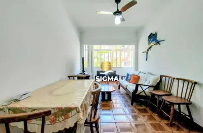 Apartamento com 3 dormitórios à venda, 87 m² por r$ 420.000,00 - jardim astúrias - guarujá/sp