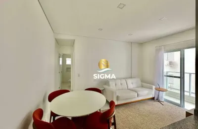 Apartamento com 2 dormitórios à venda, 55 m² por r$ 450.000 - enseada - guarujá/sp.