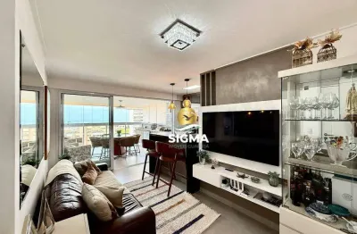 Apartamento com 2 dormitórios à venda, 69 m² por r$ 1.100.000,00 - enseada - guarujá/sp