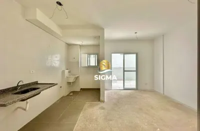 Apartamento com 1 dormitório à venda, 76 m² por R$ 420.000,00 - Enseada - Guarujá/SP