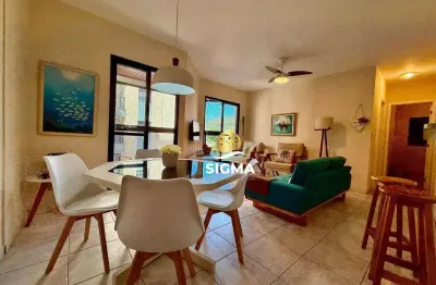 Apartamento com 2 dormitórios sendo 1 suíte  à venda, 62 m² por R$ 480.000 - Tombo - Guarujá/SP