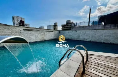 Apartamento com 3 quartos sendo 1 suíte à venda, 106 m² por R$ 530.000 - Enseada - Guarujá/SP.