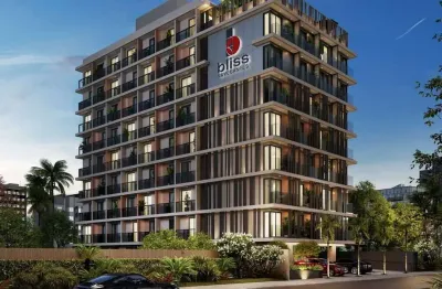 Apartamento garden à venda em joão pessoa, tambaú, com 1 quarto, 53,99m²